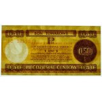 50 centów 1979 Pewex - ser. HC - mały