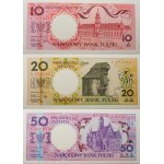 Album NBP - Banknoty Miasta Polskie - komplet 9szt.