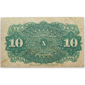 10 centov 1863 - Spojené štáty americké