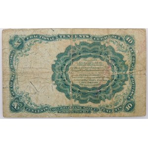 10 centov 1874 - Spojené štáty americké