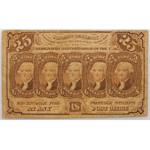 25 centov 1862 - Spojené štáty americké