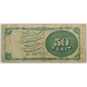 50 centov 1866 - Spojené štáty americké