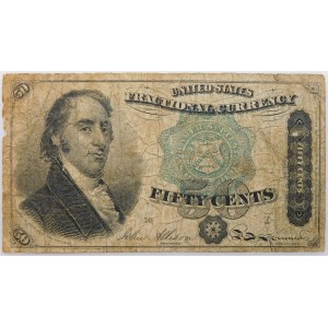 50 centów 1873 - Stany Zjednoczone Ameryki