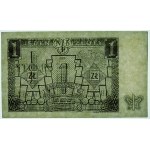 1 złoty 1.07.1955 - ser. AB - Nr 1234567 - PROJEKT