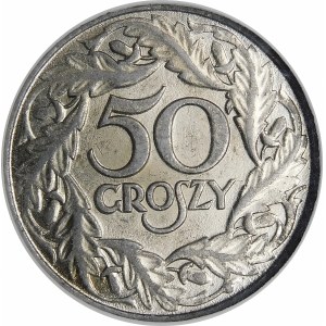 50 groszy 1938 niklowane