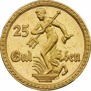 25 guldenów 1923 Neptun - LUSTRZANA - RZADKA