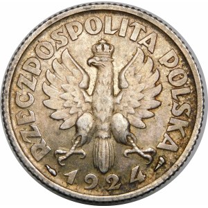 1 złoty Kobieta i kłosy 1924 Paryż