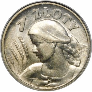 1 złoty Kobieta i kłosy 1925 Londyn