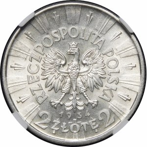 2 gold Pilsudski 1934