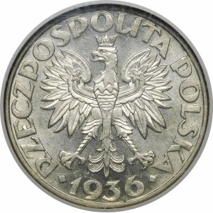 2 złote Żaglowiec 1936