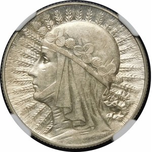 5 złotych Głowa Kobiety 1933