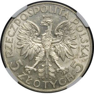 5 złotych Głowa Kobiety 1933