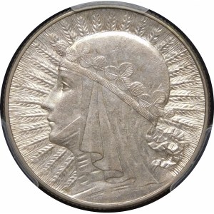 5 złotych Głowa Kobiety 1933