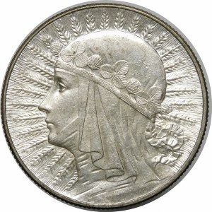 5 złotych Głowa Kobiety 1933