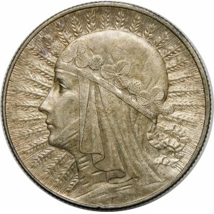 5 złotych Głowa Kobiety 1933