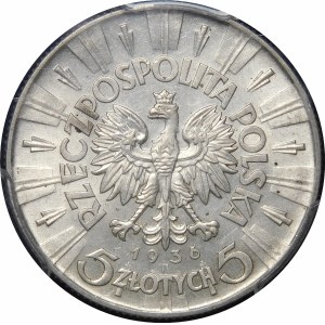 5 gold Pilsudski 1936