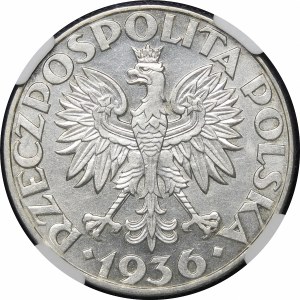 5 złotych Żaglowiec 1936