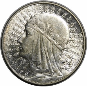 10 złotych Głowa Kobiety 1932 BZM