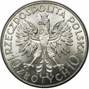 10 złotych Głowa Kobiety 1932 BZM