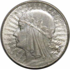 10 złotych Głowa Kobiety 1933