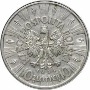 10 gold Pilsudski 1934