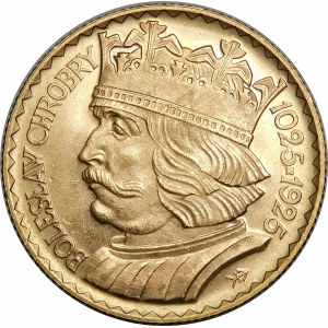 10 zlatých Chrobry 1925