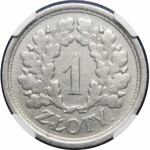 PRÓBA 1 złoty 1928 NIKIEL - bez napisu PRÓBA