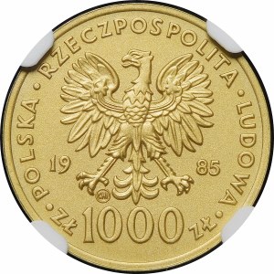 1000 zloty 1985 John Paul II