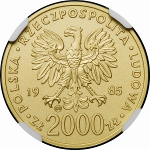 2000 złotych 1985 Jan Paweł II