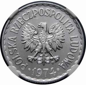 1 złoty 1974 - proof like