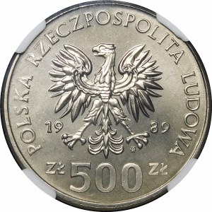 500 złotych Władysław Jagiełło 1989