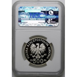 500 złotych 40 lat ONZ 1985