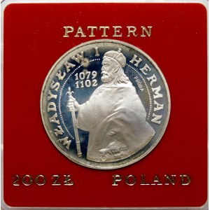 Zlatá minca 200 Wladyslaw Herman 1981 - striebro