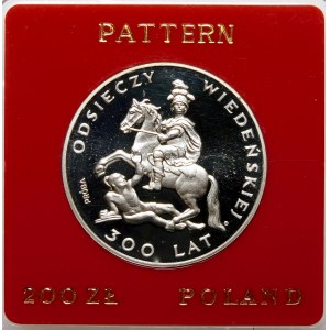 Próba 200 złotych Odsiecz Wiedeńska 1983 - srebro