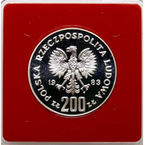 Próba 200 złotych Odsiecz Wiedeńska 1983 - srebro