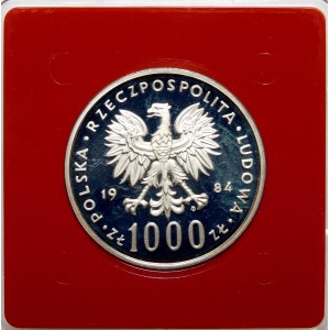 Próba 1000 złotych Witos 1984 - srebro