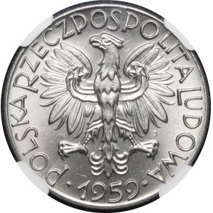 SAMPLE NICOLE 5 GOLD 1959 Symbols of the National Economy