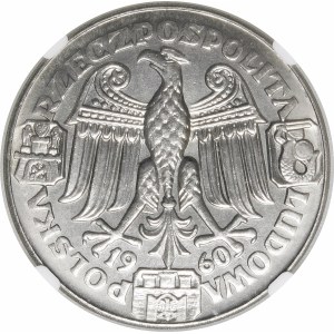 SAMPLE NICHOLS 100 zlatých 1960 Mieszko a Dąbrówka
