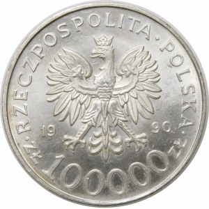 100000 PLN 1990 Solidarita typ A