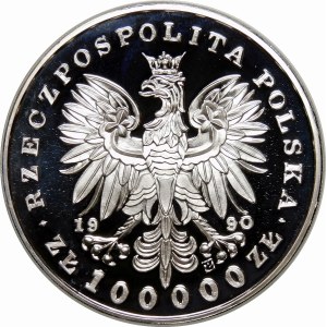 100000 zlatých 1990 Tadeusz Kościuszko