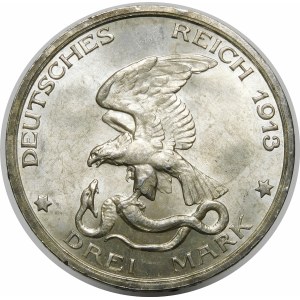 Nemecko, Prusko, Wilhelm II (1888-1918), 3. výročie Bitky národov, Berlín, 100. výročie