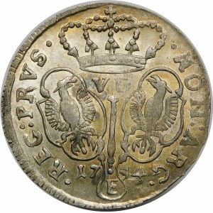 Nemecko, Prusko, Fridrich II., šiesty júl 1754 E, Königsberg