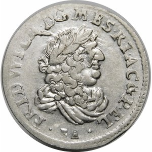 Germany, Brandenburg-Prussia, Friedrich Wilhelm Hohenzollern, Sixpence 1686, Königsberg