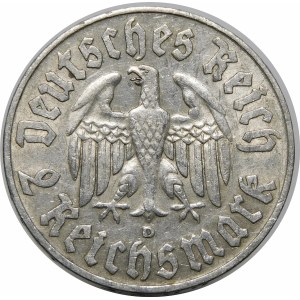 Nemecko, Weimarská republika, 2 známky 1933 D, Mníchov
