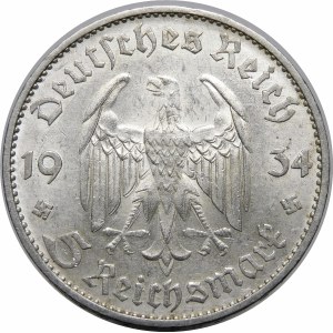 Niemcy, III Rzesza, 5 marek 1934 D, Kościół garnizonowy w Poczdamie