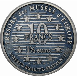 Francja, 10 franków 1997 Kitagawa Utamaro