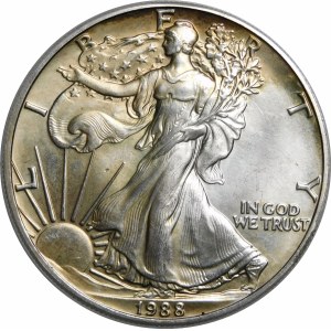 USA, 1 dolar 1988, American Eagle