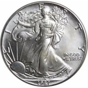 USA, 1 dolár 1987, American Eagle
