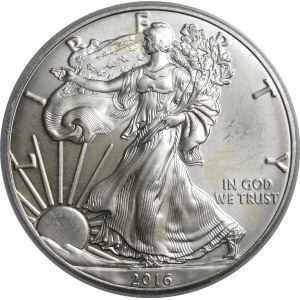 USA, 1 dolar 2016, American Eagle