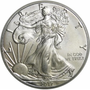 USA, $1 2017, American Eagle